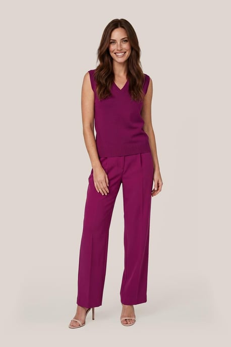 Althea Top Plum - Image 1
