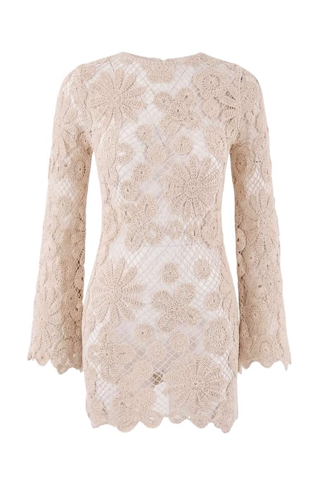 Platte midi-jurk voor dames, korte strandjurk in A-lijn model - Image 4