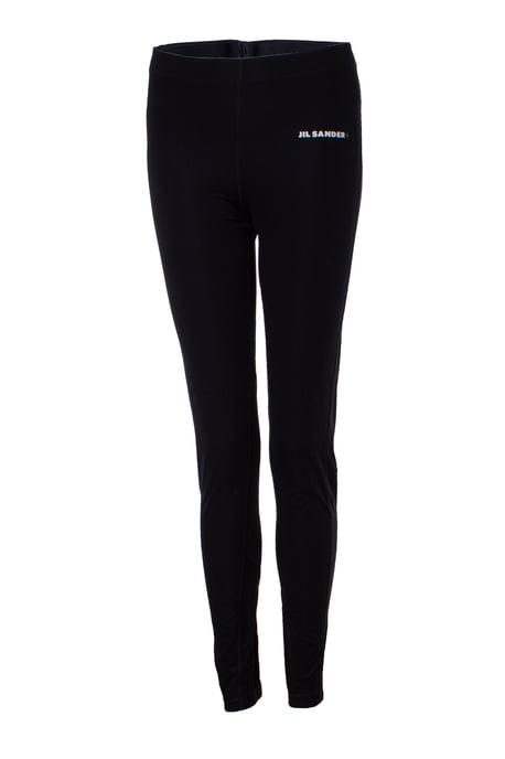 Jil Sander Logo leggings in black - Image 1