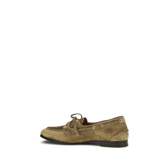 Bally Beige Buffelleer Instaploafers - Image 3