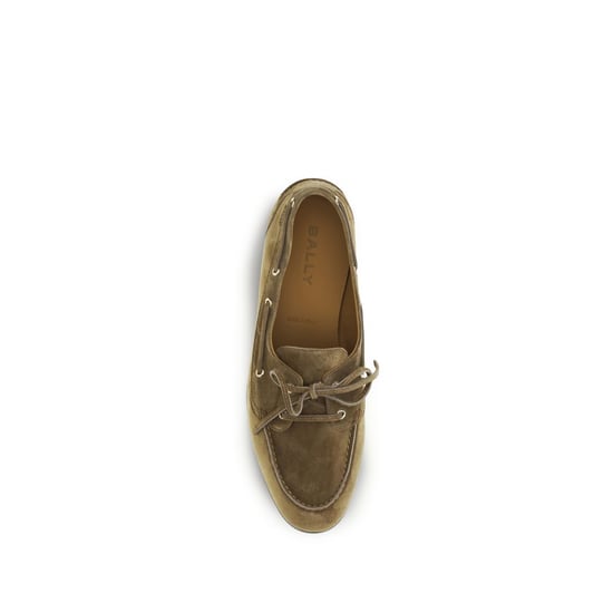 Bally Beige Buffelleer Instaploafers - Image 4
