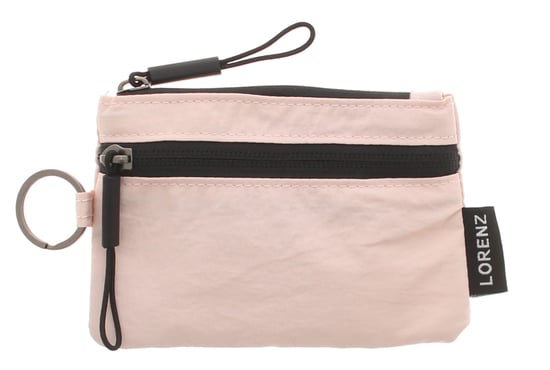 Small Compact Nylon Purse Hattie Zip Fastening pink - Image 1