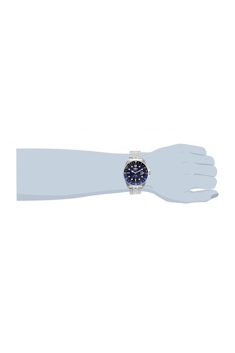 Invicta Pro Diver 35130 Herenhorloge - Quartz Uurwerk - Roestvrij Staal met Blauwe Wijzerplaat - 43 mm - Image 2