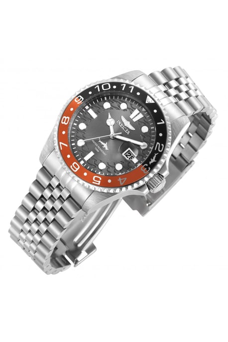 Invicta Pro Diver 30621 Herenhorloge - Quartz Uurwerk - Roestvrij Staal met Grijze Wijzerplaat - 43 mm - Image 2