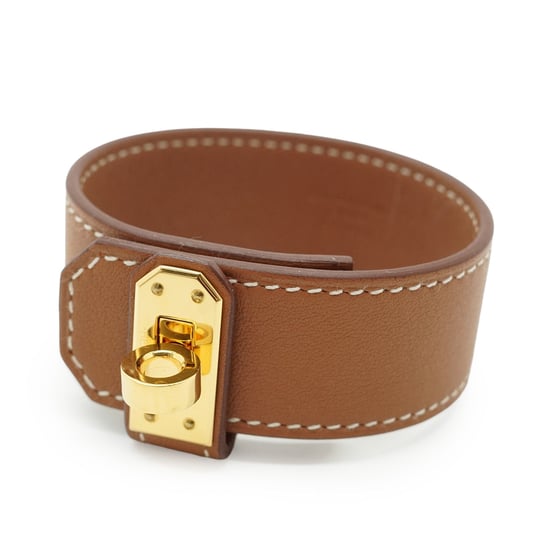 Hermes leren armband Kelly - Image 1