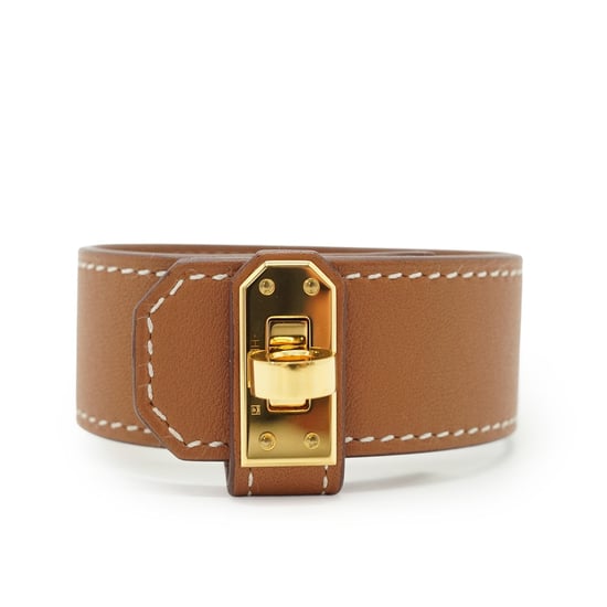 Hermes leren armband Kelly - Image 2
