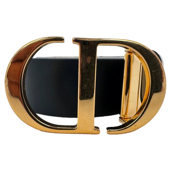Christian Dior 30 Montaigne in Black Calfskin Leather - Image 1