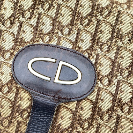 Dior Vintage stoffen clutch Trotter - Image 5