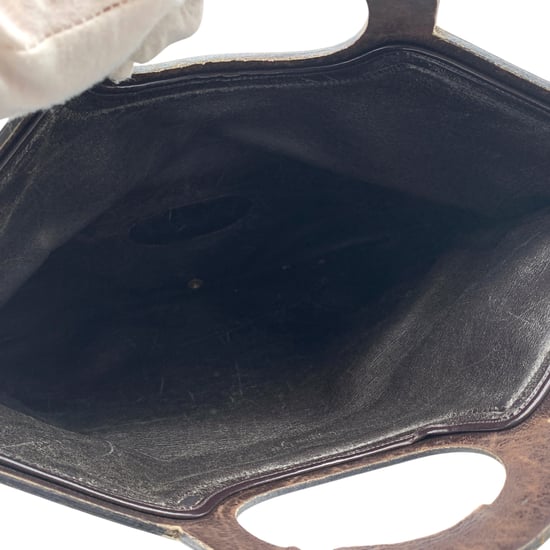 Dior Vintage stoffen clutch Trotter - Image 6