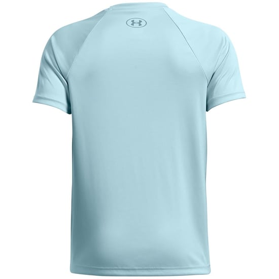 Boys Under Armour Game Day Crew Neck Raglan Short Sleeve T-Shirt in Blue - Image 2