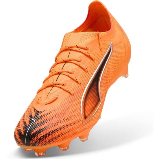 Men's Puma 6 Pro Firm Ground Football Boots in Heat Fire - Image 6