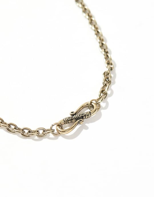 Classics 77 länk hängande halsband i guld - Image 3