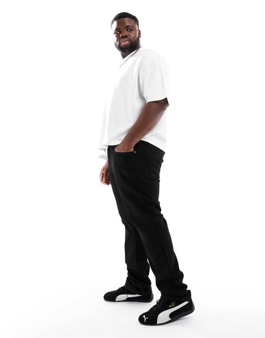Levi's Big & Tall 511 slim jeans i svart - Image 2