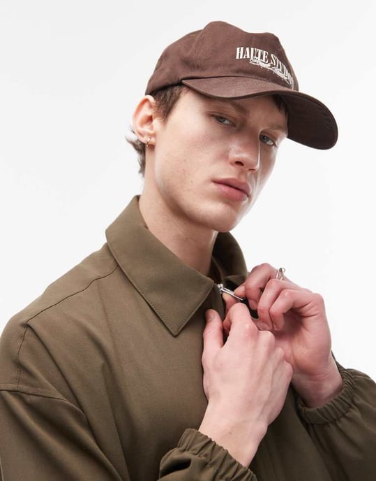 Topman Harrington-jacka i khaki - Image 3