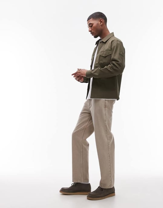 Tommy Hilfiger skjortjacka i khakigrön - Image 4