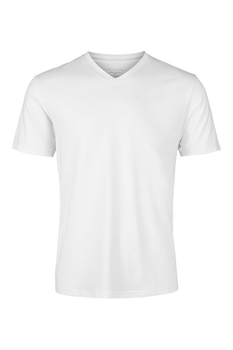 Bamboo cotton blend v-neck t-shirt - Image 1