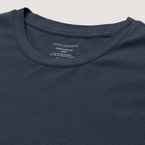 Bamboo/Cotton Crew Tee - Image 3