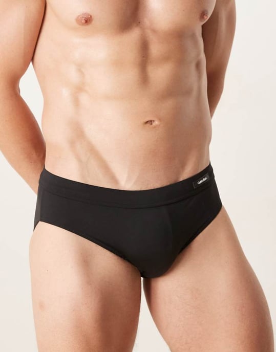 Calvin Klein baddräkt i svart - Image 1