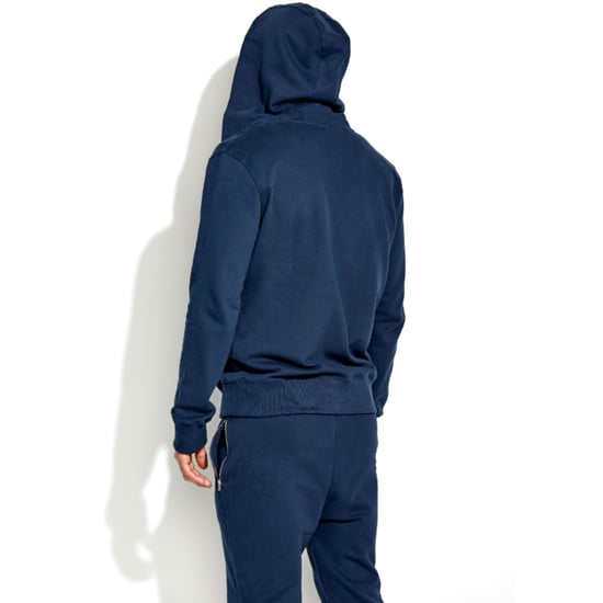 Element cotton hoodie in navy - Image 2
