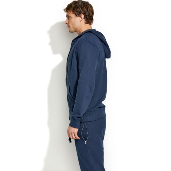 Element cotton hoodie in navy - Image 3
