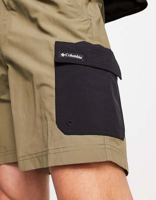 Columbia sommartorr kortbyxor i khaki - Image 4