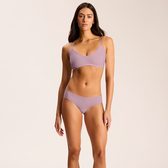 Butter bralette ultra soft four way adjustable stretch in mauve - Image 1