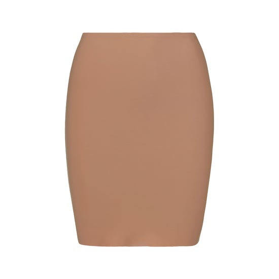 Half slip with control short in caramel - Image 4