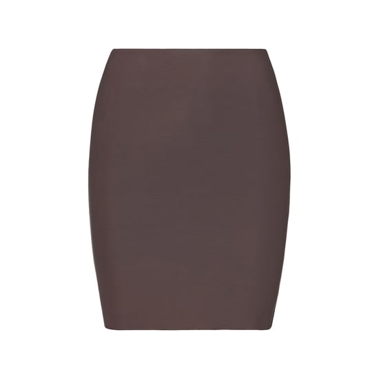 Half slip with control short in mocha - Image 4