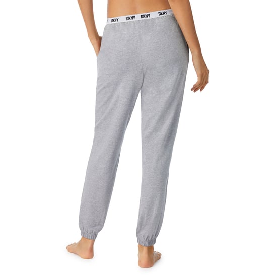 DKNY Cotton Logo Jogger, Grey Marl - Image 2