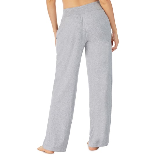 DKNY Cotton Logo Sleep Pant, Grey Marl - Image 2