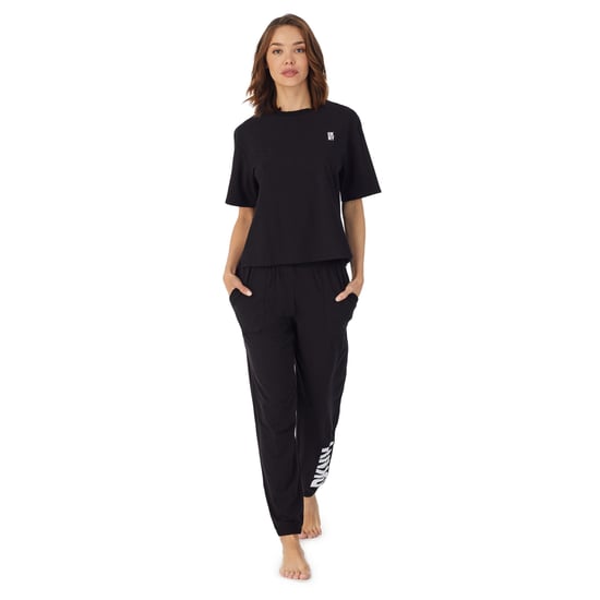DKNY Cotton Logo T-shirt, Black - Image 1