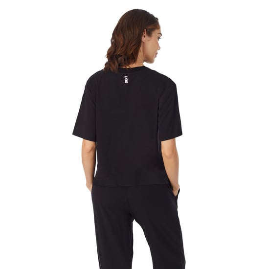 DKNY Cotton Logo T-shirt, Black - Image 2