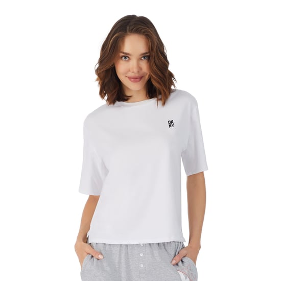 DKNY Cotton Logo T-shirt, White - Image 1