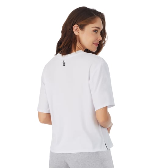 DKNY Cotton Logo T-shirt, White - Image 2
