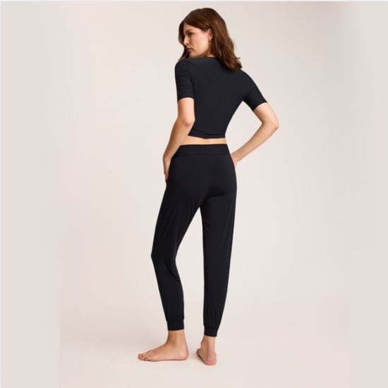 Butter high rise jogger in black - Image 2