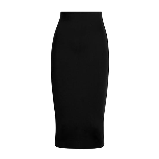 Neoprene ceo midi skirt in black - Image 3