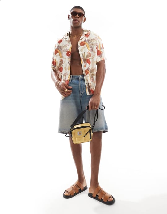 Jack & Jones krage skjorta i fruktryck - Image 3