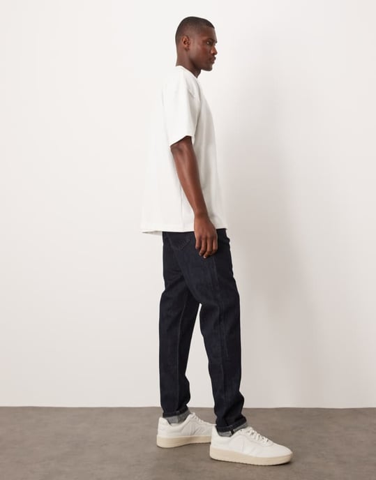 ASOS DESIGN tung oversized t-shirt i vit mjuk känsla - Image 2