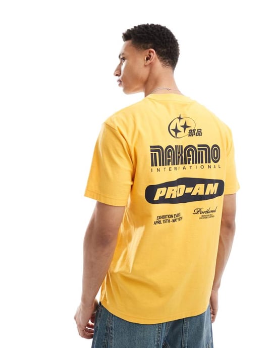 Cotton On premium lös passform t-shirt i gult - Image 1