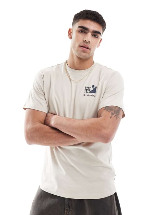 Columbia Explorers Canyon Back t-shirt i beige - Image 2
