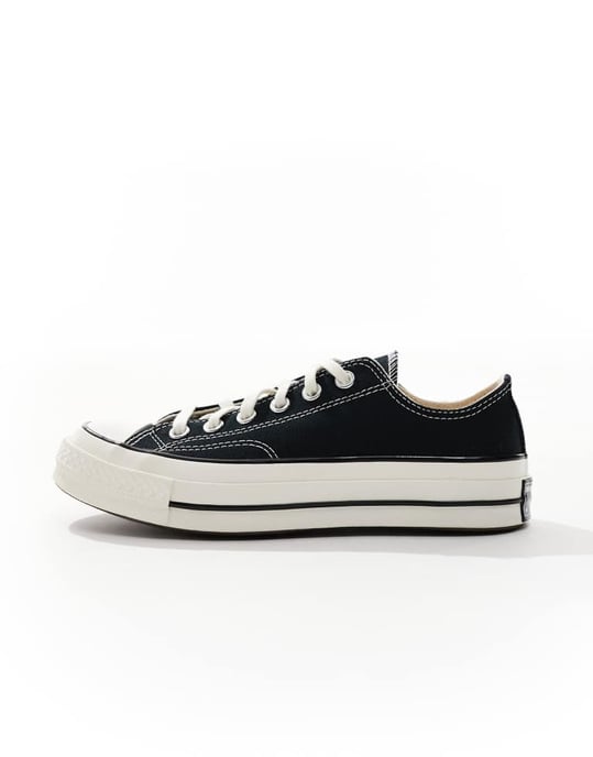 Converse Chuck 70 Ox Wide Fit sneakers i svart - Image 2