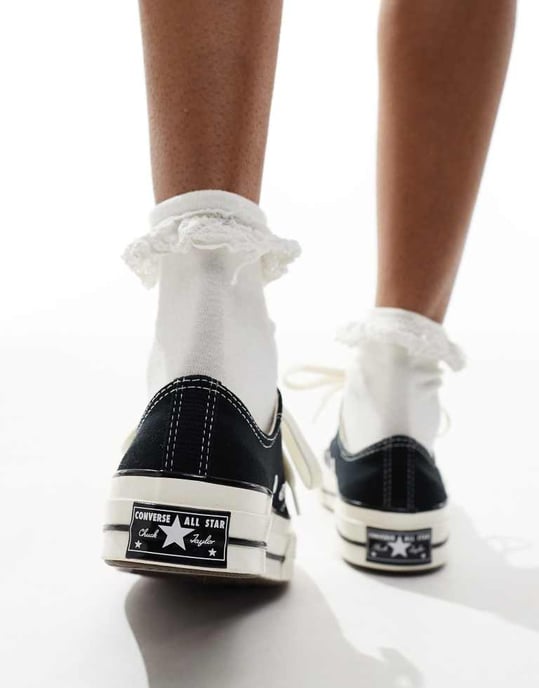 Converse Chuck 70 Ox Wide Fit sneakers i svart - Image 3