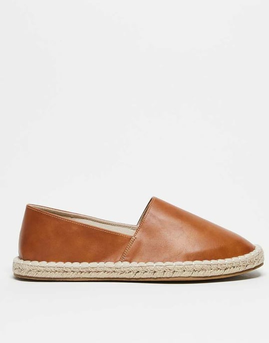 ASOS DESIGN espadriller i brunt - Image 2