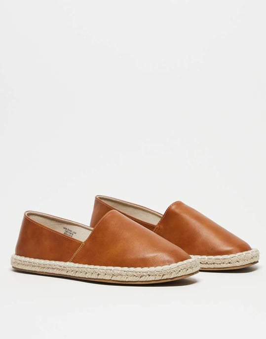 ASOS DESIGN espadriller i brunt - Image 3