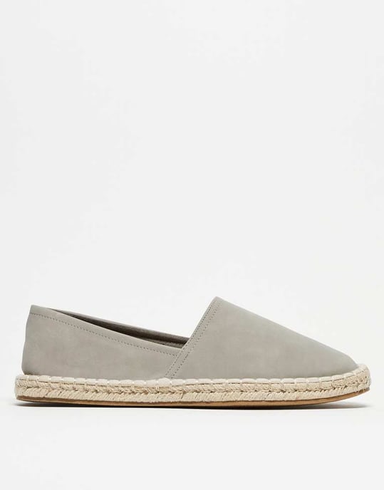 ASOS DESIGN espadrillos i grått - Image 3