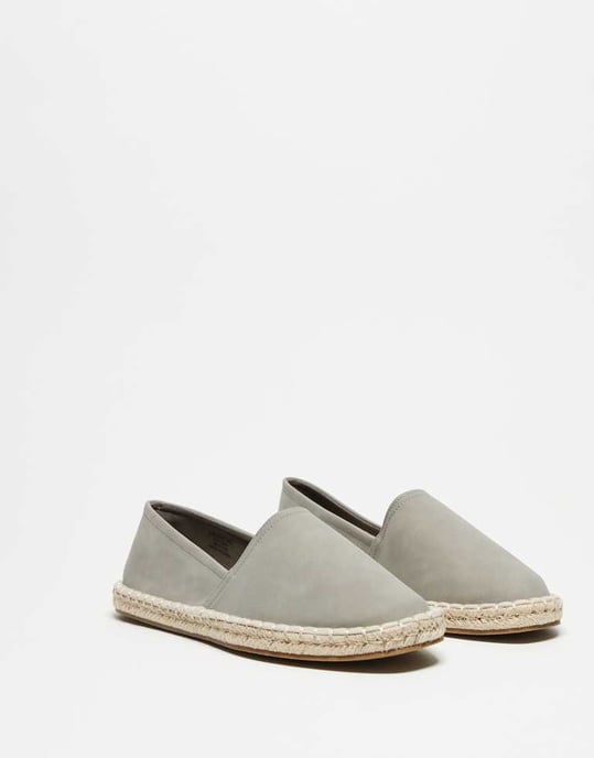 ASOS DESIGN espadrillos i grått - Image 4