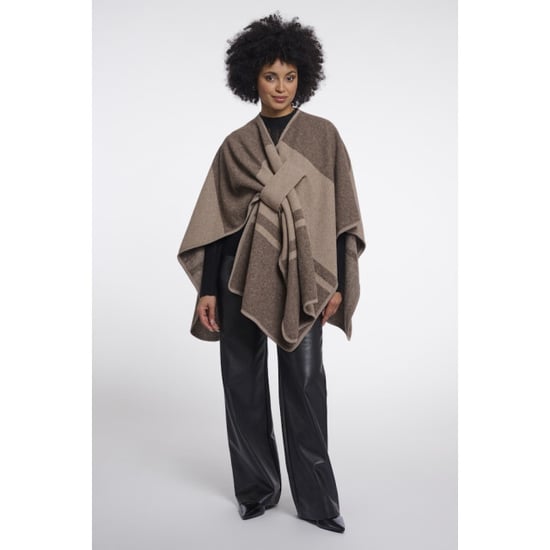Rino & Pelle cape levi.7002611 11169 toffee check - Image 3