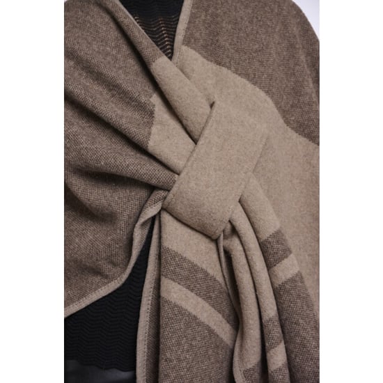 Rino & Pelle cape levi.7002611 11169 toffee check - Image 4