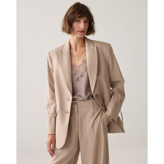 Summum Blazer twill melange taupe - Image 2