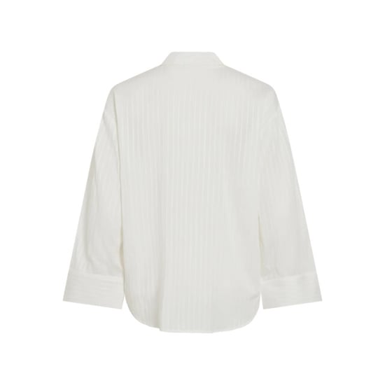 Vila virocki l/s oversize shirt noos 14115010 egret - Image 2
